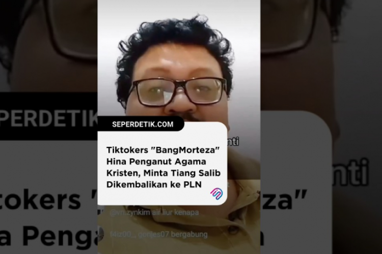 Viral! Tiktokers Bangmorteza Alias Fikri Murtadha Buat Kontroversi Lantaran Hina Agama Kristen : Cuma Jokes Aja Kok