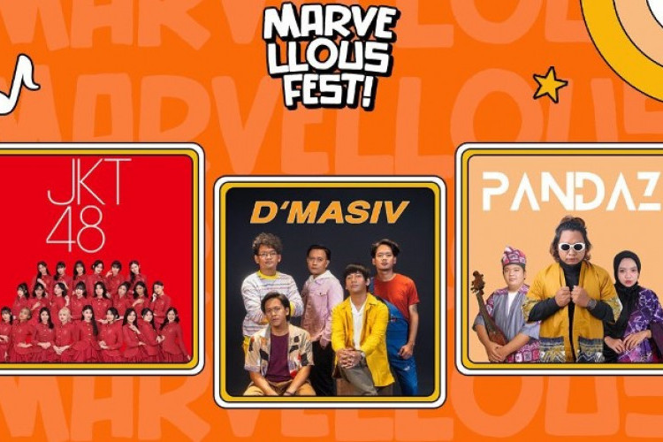 Cara Beli Tiket Konser Marvellous Fest 2023, Harga Mulai 100 Ribuan! Cek Langkah-langkahnya Berikut Ini