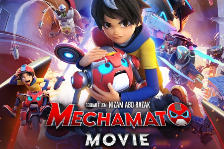 Link Nonton Mechamato Movie (2022) Full HD Sub Indo, Jatuhnya Pesawat Luar Angkasa Berisi Robot Jahat ke Bumi 