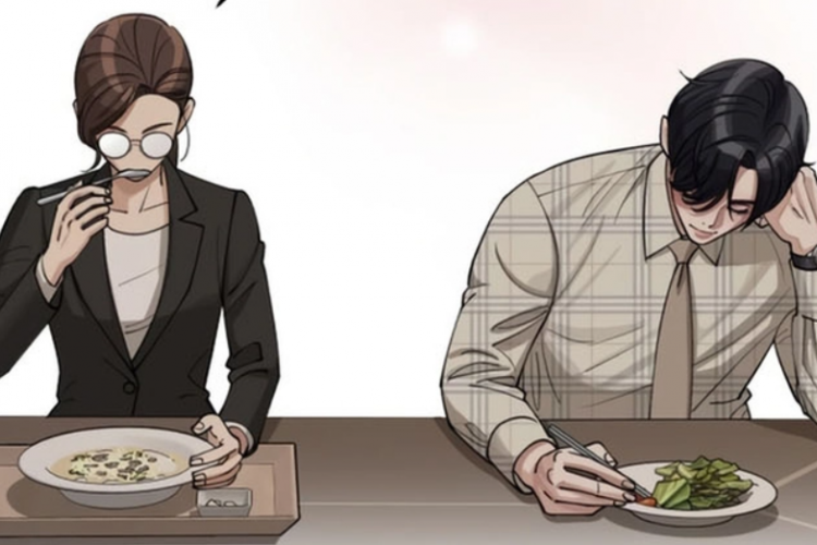 Mingkyung Dinner Bareng Boss Yiseob! Yuk Lanjut Baca Manhwa Yiseob's Relationship (Lee Seob’s love) Chapter 22 Bahasa Indonesia