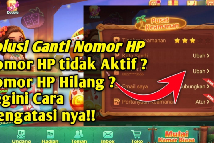 Cara Mengatasi No HP di Higgs Domino Hilang, Tak Perlu Kawatir! Ikuti Langkah Berikut Ini