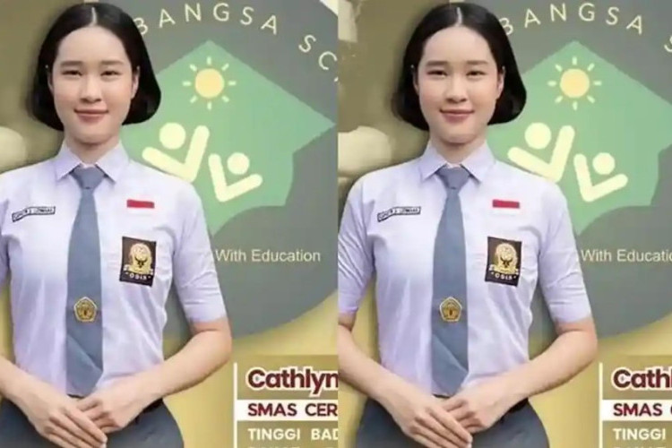 Profil Cathlyn Yvaine Lesmana, Dicoret jadi Paskibraka Istana Ternyata Siswi Berprestasi!
