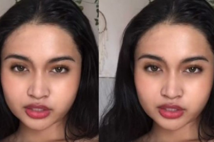 5+ Potret Ratih Kartika, Seleb Tiktok Yang Viral Karena Kemiripannya Dengan Ariel Tatum!