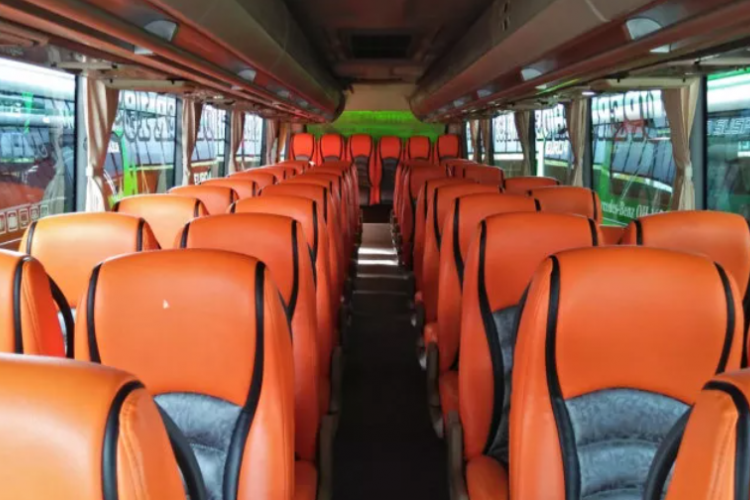 Denah Bus Pariwisata 60 Seat 2-2 dan 2-3 Excel, Dilengkapi dengan Cara Editnya