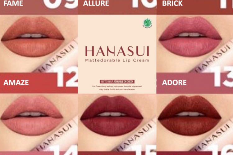 Daftar Harga Lipstik Hanasui Terbaru dan Terlengkap 2023, Kini Hadir dengan Lebih Banyak Varian
