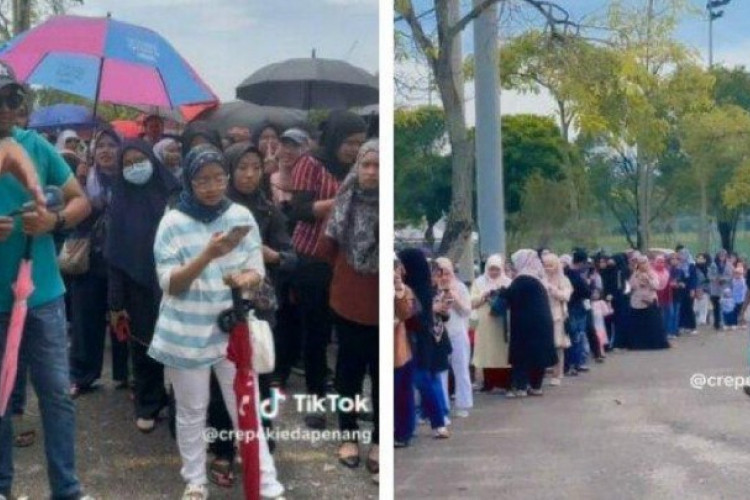 Jajanan Malaysia Viral Tiktok, Antre Hingga 7 Jam hingga Cek Cok dan Baku Hantam