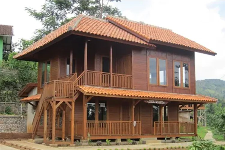  Rekomendasi Design Rumah 2 Lantai Sederhana di Kampung, Nyaman Banget Buat Tinggal Sama Keluarga