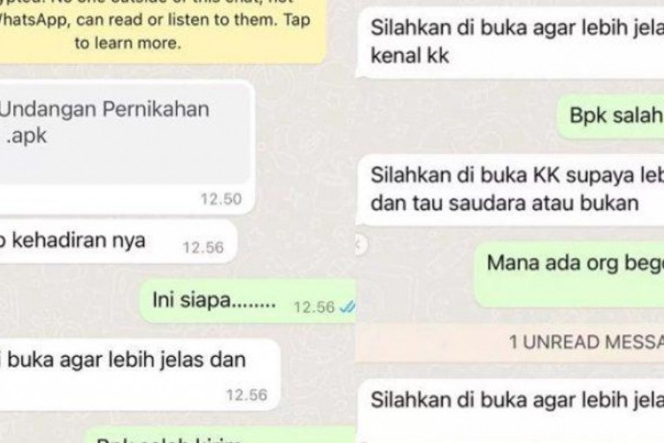 Modus Baru Penipuan Berkedok Undangan Pernikahan Marak di Masyarakat, Bobol Uang Rekening