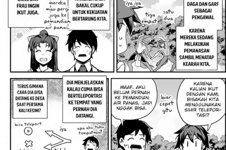 Baca Manga Isekai Nonbiri Nouka Chapter 206 Bahasa Indonesia, Hiraku Akan Lewati Hutan Kematian!