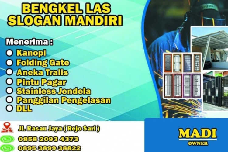 Kumpulan Contoh Iklan Untuk Bengkel Las yang Keren dan Kekinian, Cocok Untuk Usaha Bengkelmu!