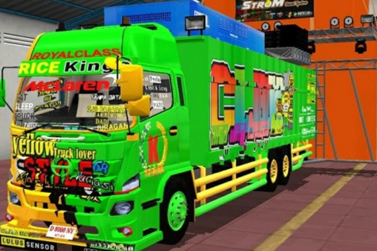 Download MOD BussID Truck Hino 500 Muatan Berat Paling Update 2023, Rasakan Sensasi Bermainnya Mirip Dunia Nyata!