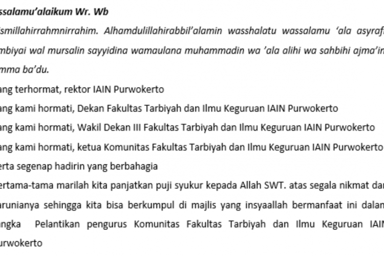 Kumpulan Teks Pembawa Acara Formal dan Non Formal yang Bisa Ditirukan!