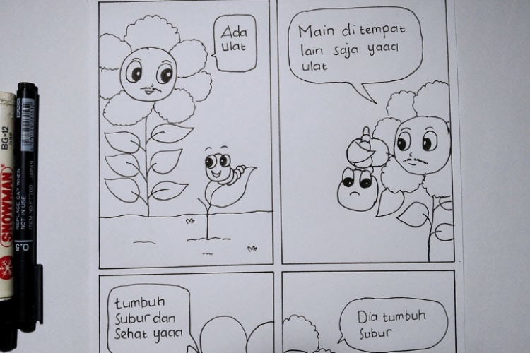 Materi Singkat Tentang Menggambar Komik, Seni Budaya Kelas 8 SMP/MTS, Simak Pembahasannya Disini!