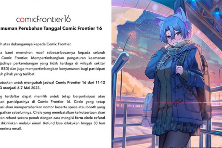 Info Tiket Comic Frontier 17: Jadwal dan Lokasi Pelaksanaan, Komunitas Wibu Siap Tampilkan Aksi Mengagumkan
