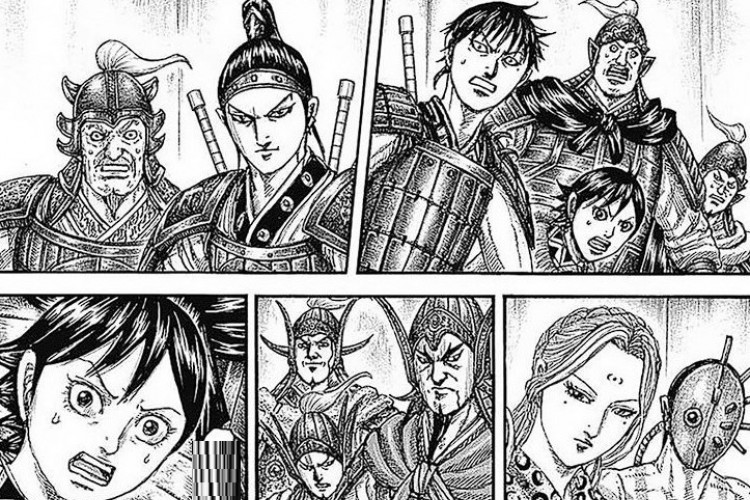 Baca Manga Kingdom Chapter 771 Bahasa Indonesia, Kronologi Heki Bertahan dari Kepungan Zhao