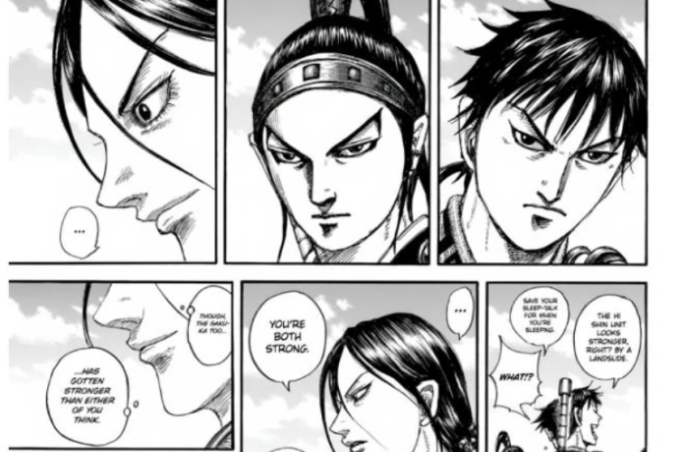 Link Baca Manga Kingdom Chapter 852 Bahasa Indonesia, Qin Melewati Perbatasan Wilayah