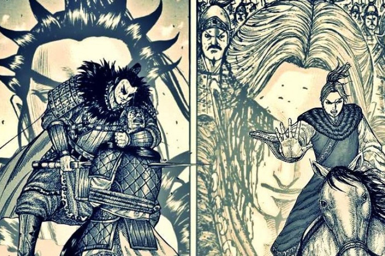 Spoiler Cerita Manga Kingdom Chapter 752, Pasukan Riboku sedang Menyerang Pasukan Kanki dengan Brutal!