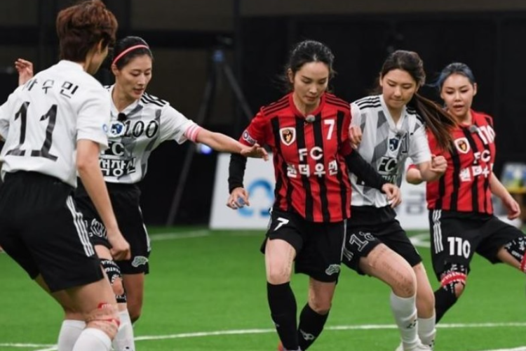 Link Nonton Kick a Goal Episode 85 Subtitle Indonesia Variety Show Sepak Bola Wanita Seru! The Giants Menunjukkan Taringnya