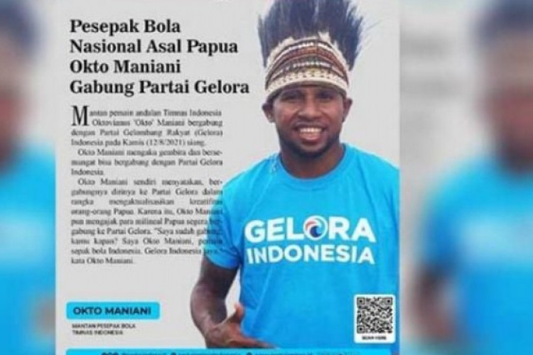 Masih Ingat Okto Maniani? Gelandang Sepak Bola Indonesia yang Mantap Daftar Caleg di Papua!