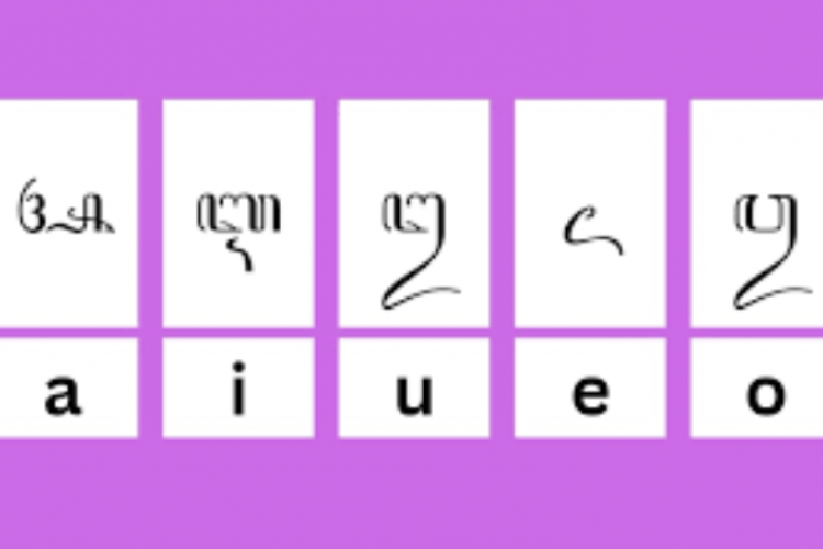 Aksara Swara A, I, U, E, O dalam Bahasa Jawa, Begini Aturan Penggunaannya yang Baik dan Benar