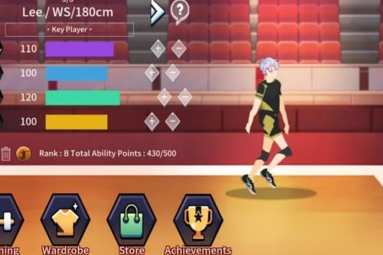 Download The Spike Volleyball Story MOD APK (Unlimited Money) Terbaru 2024, Unlock All Characters Max Level
