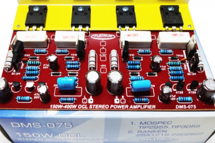 Fungsi Resistor Pada Power Amplifier OCL 150 Watt Sesuai dengan Jenis-Jenisnya
