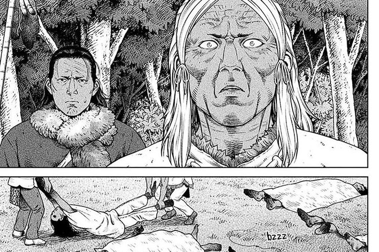 Baca Manga Vinland Saga Chapter 204 Bahasa Indonesia, Pihak Viking dan Pihak Suku Berselisih