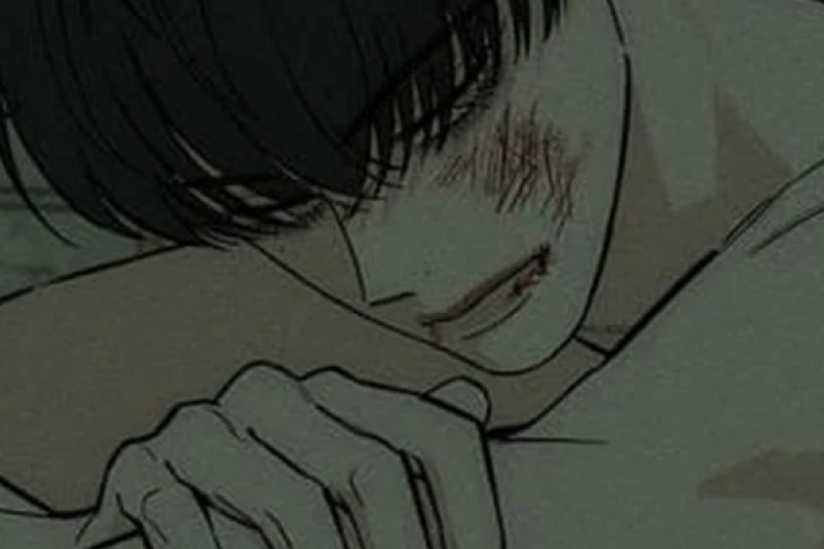 Baca Manhwa Tears on a Withered Flower Chapter 59 Sub Indo, Penderitaan Mincheol yang Semakin Berat