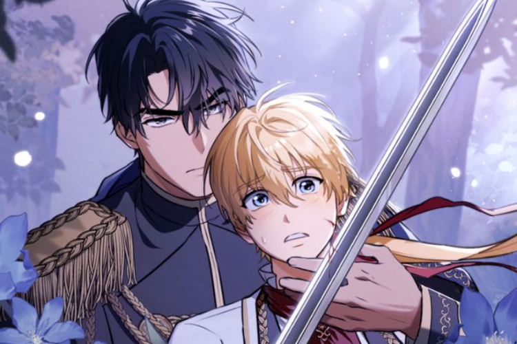 Sinopsis & Judul Bahasa Korea Manhwa BL The Fallen Duke & the Knight Who Hated Him