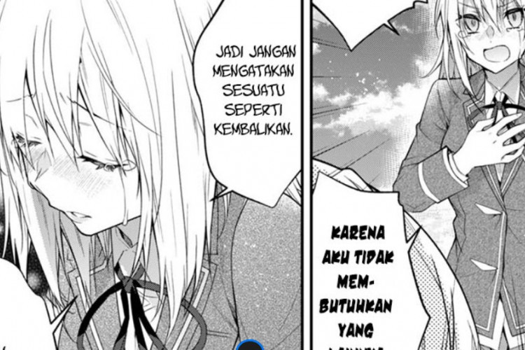 Baca Manga Otome Game Sekai wa Mob ni Kibishii Sekai Desu Chapter 53 Bahasa Indo, Merelakan Leon Bersama Angie