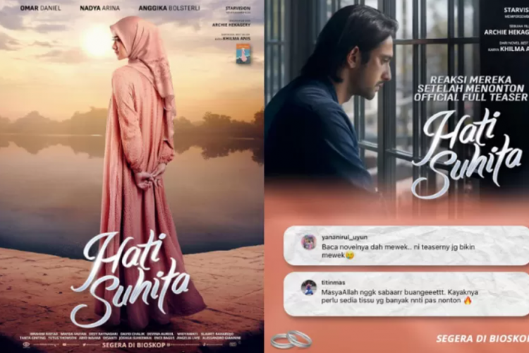 Tayang Hari ini, Nonton Film Hati Suhita (2023) Full Movie HD, Perjuangan Alina Suhita Mempertahankan Rumah Tangganya