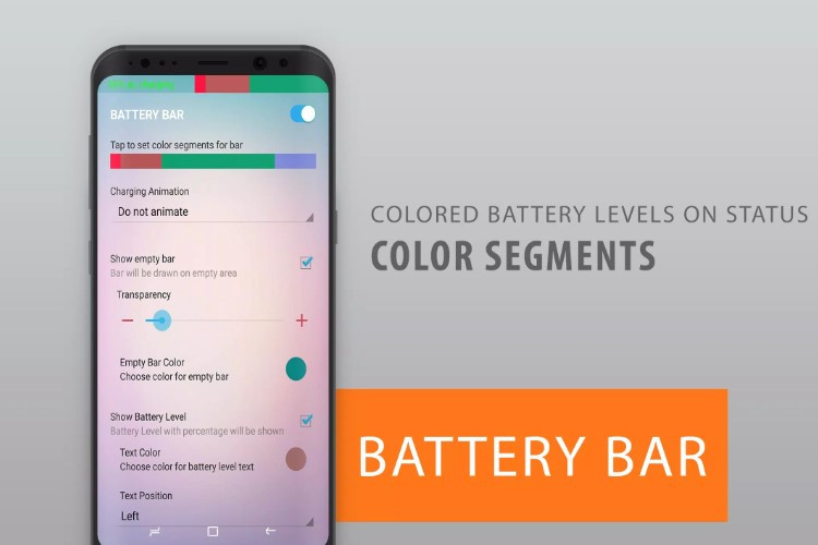 5 Cara Merubah Tampilan Baterai Menjadi Berwarna di Status Bar Ponsel, Buat Tampilan HP Makin Aesthetic