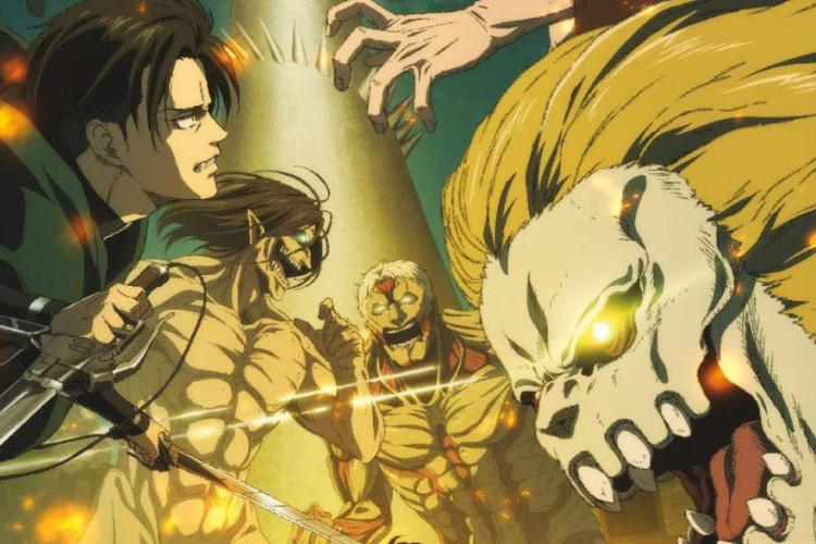 Nonton Anime Attack on Titan: The Final Season Part 3 (2023) Episode 1 Sub Indo, Perjuangan Eren Menghancurkan Marley.