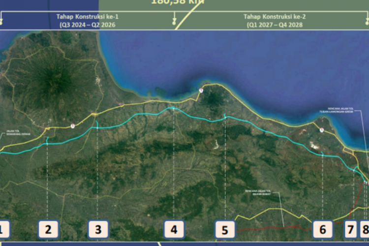 Profil Jalan Tol Demak-Tuban, Salah Satu Proyek Skema KPBU Solicited Tahun 2023