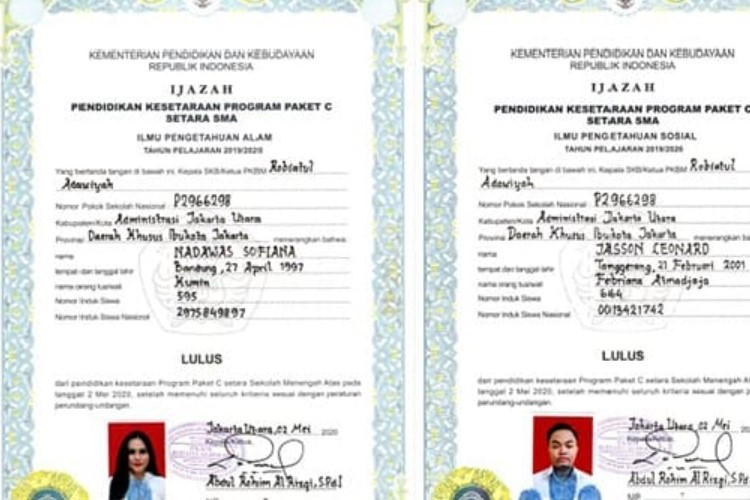 3 Perbedaan Ijazah Paket C Palsu dan Asli, Simak Baik-Baik Biar Tak Ketipu 