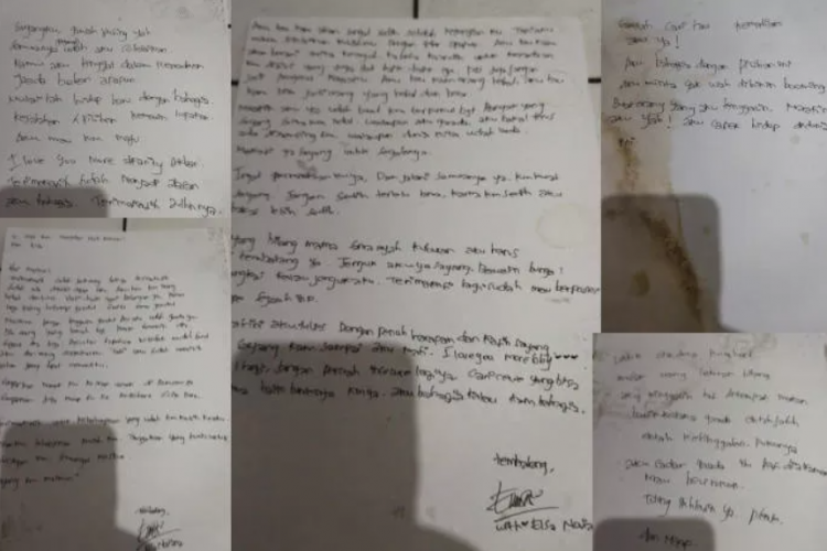 Tulis Permintaan Maaf, Inilah Isi Surat Mahasiswi Udinus yang Tewas di Kamar Kos Tembalang Semarang