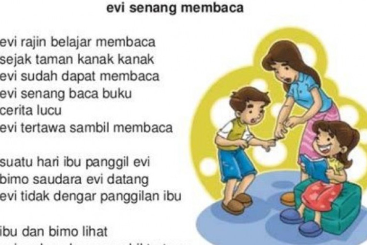 Kumpulan Contoh Teks Bacaan Untuk Anak Kelas 1 SD/MI Tahun 2023, Sederhana dengan Berbagai Tema