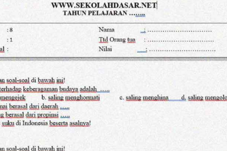 Soal dan Kunci Jawaban Tema 8 Kelas 6 SD/MI Lengkap Halaman 92 , Cek Jawaban Selengkapnya Disini