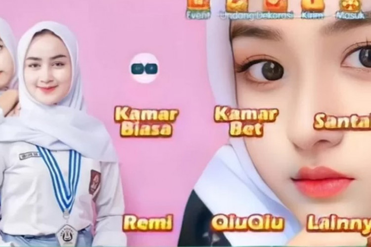 Fitur Higgs Domino RP V1.93 Tema Cewek Hijab SMA, Tampilan Background yang Bikin Semangat Main!