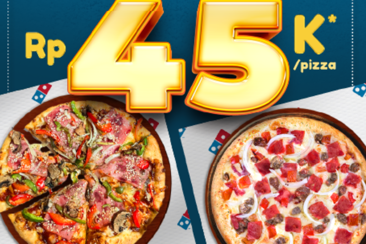 Promo Domino's Pizza Januari 2023 Beli 1 Gratis 1 Buat Jajan Bareng Teman Makin Asyik dan Irit