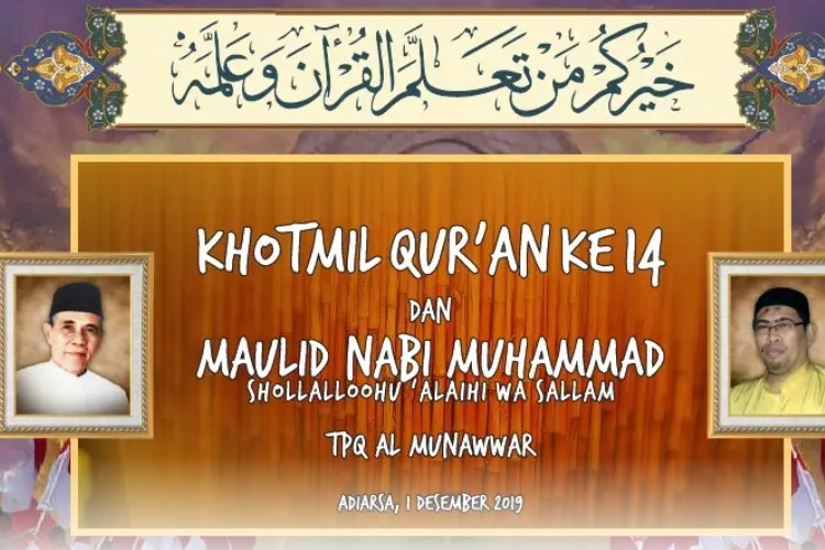 Link Download Banner Khotmil Quran HD Gratis Beragam Model Buat Acara Khataman, Unduh di Sini 