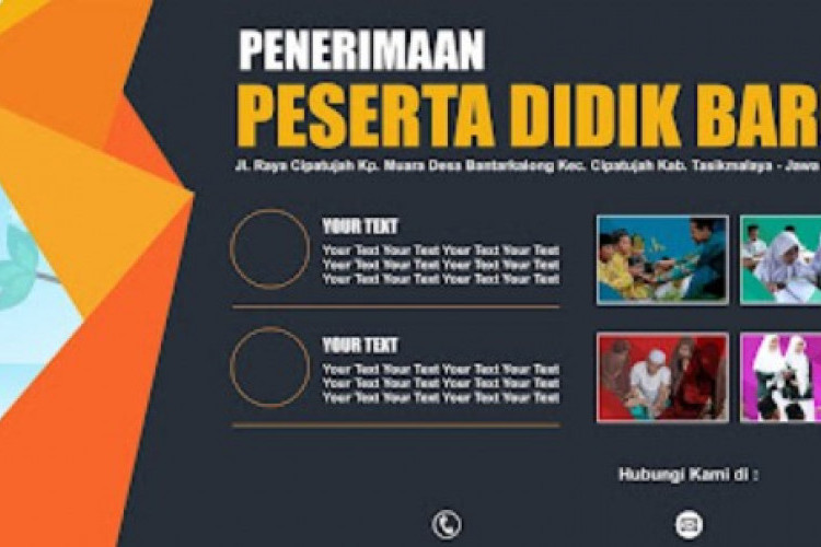 Download Desain Spanduk PPDB Format CDR Tahun Ajaran 2023/2024, Bisa Jadi Referensi!