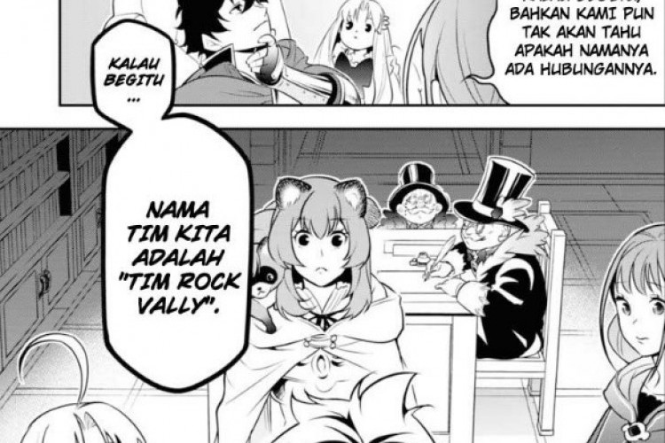 Sinopsis Manga Tate no Yuusha no Nariagari Chapter 96, Tim Rock Vally Siap Berpartisipasi!