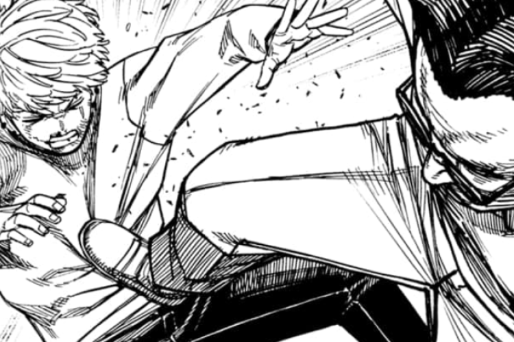 Rebond ! Manga Dandadan Chapitre 196 FR Scan et Spoilers, Son coup de pied était trop fort