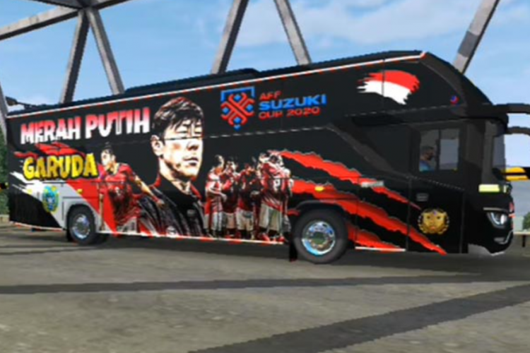 5+ Link Download Livery BussID Timnas Indonesia Terbaru 2023, Tampilan Kece dan Cinta Tanah Air