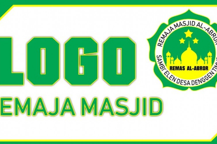 Download Ide Logo Remaja Masjid (Remas) Bernuansa Islami Tapi Tetap Keren, Bikin Anggota Makin Aktif!