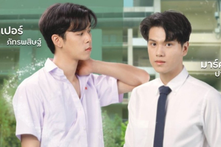 Nonton Drama BL Thailand Past-Senger (2023) Full Episode 1-12 Sub Indo,  Pertemuan Gye dengan Bamee Orang Masa Depan