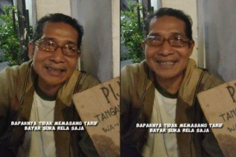 Mengharukan! Mantan Guru Jadi Tukang Pijat Di Surabaya yang Dibayar Sukarela Kini Dapat Rejeki Nomplok, Anak Jadi Sumber Semangat