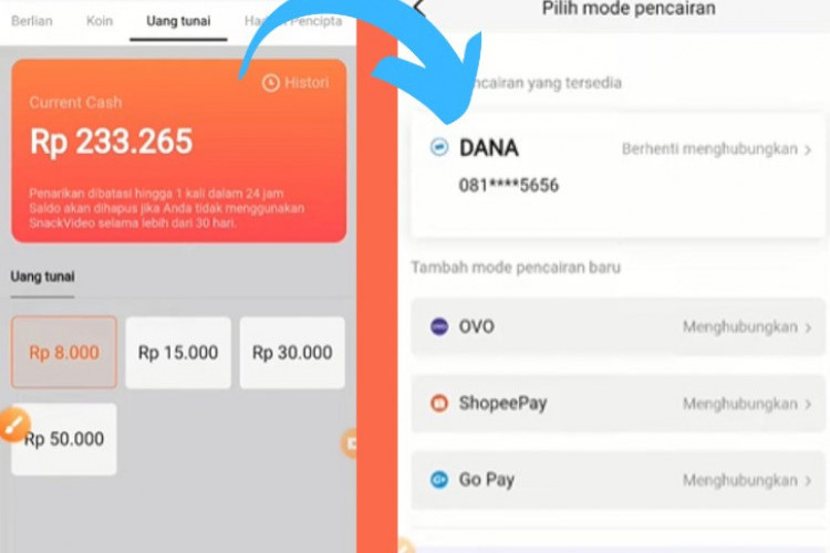 Cara Withdraw Snack Video Termudah, Tarik Uangmu dengan Aman dan Gampang!