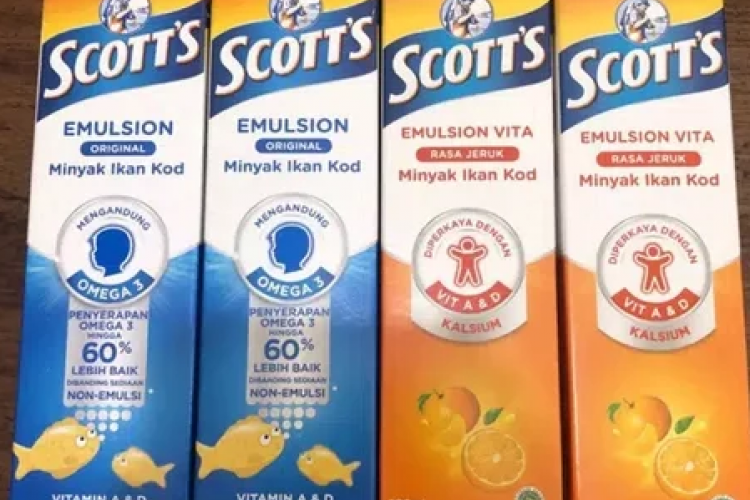 Harga Terbaru Scott Emulsion Putih dan Orange 200 ml & 400 ml , Tersedia Lengkap di Apotek Terdekat!